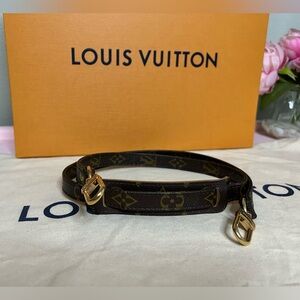 Louis Vuitton Monogram Shoulder Strap w/ Lobster Clasp